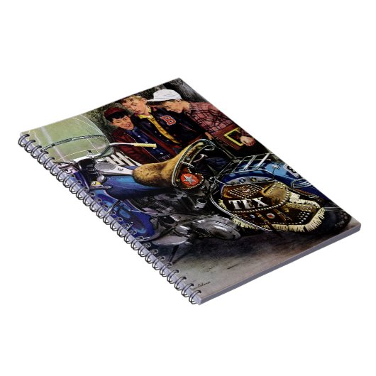 Carnet La moto de Tex (Côté Droit)