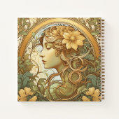 Carnet La Muse de conception de jardin (Dos)