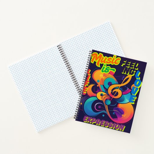 Carnet La musique (Intérieur)