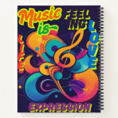 Carnet La musique (Dos)
