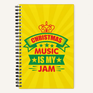 Carnet La musique de Noël est mon truc-86254