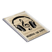 Carnet La musique est la vie (Côté Droit)