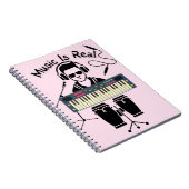 Carnet La musique est réelle (Côté Droit)