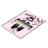 Carnet La musique est réelle (Côté gauche)
