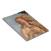 Carnet La Naissance de Vénus (détail) de Sandro Botticell (Côté Droit)
