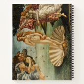 Carnet La naissance de Vénus par Botticelli (Dos)