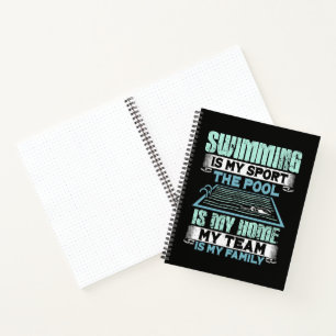 Carnet La natation est mon sport La piscine est ma maison