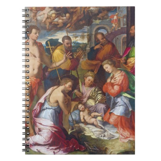Carnet La nativité, 1534 (huile sur le panneau) (Devant)