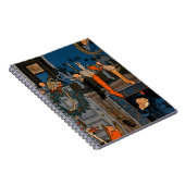 Carnet La nuit avant Noël, par Denlow, 1903 (colou (Côté Droit)