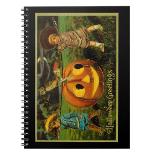 Carnet La Nuit de la récolte des citrouilles d'Halloween