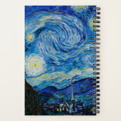 Carnet La nuit étoilée de Vincent Van Gogh (Verso)