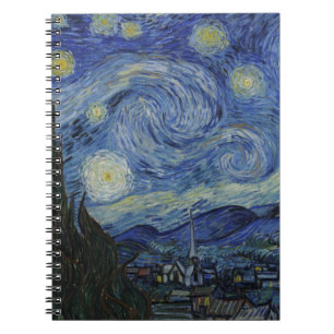 Carnet La Nuit étoilée par Vincent Van Gogh