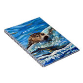 Carnet La Otter dans la peinture de la mer (Côté Droit)