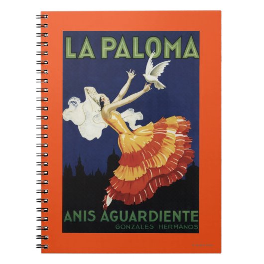 Carnet La Paloma - Anis Aguardiente Promotionnels (Devant)