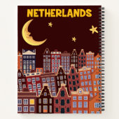 Carnet La Pays-Bas de nuit (Dos)