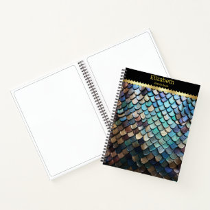 Carnet La peau de serpent met en valeur la beauté de la n