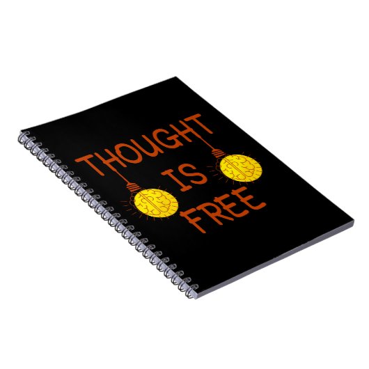 Carnet La pensée est libre (Côté Droit)