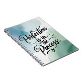 Carnet La perfection est dans le processus (Côté Droit)