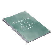 Carnet La perfection est dans le processus (Côté Droit)