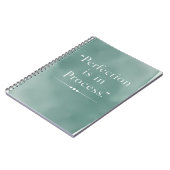 Carnet La perfection est dans le processus, option 3 (Côté gauche)