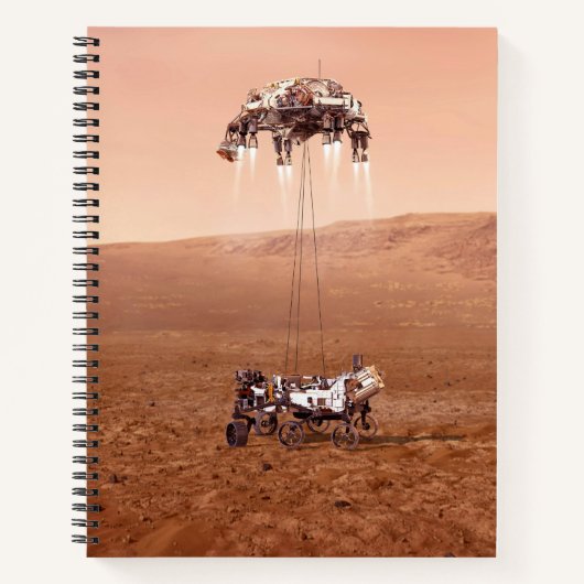 Carnet La Persévérance Arrive En Toute Sécurité Sur Mars. (Devant)