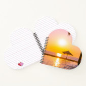 Carnet La Plage D'Été Avec La Mer (Intérieur)