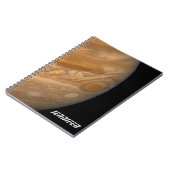 Carnet La planète Jupiter et le Grand Spot Rouge (Côté gauche)