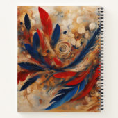 Carnet La Plume de la liberté : l'essence de l'histoire a (Dos)