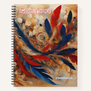 Carnet La Plume de la liberté : l'essence de l'histoire a
