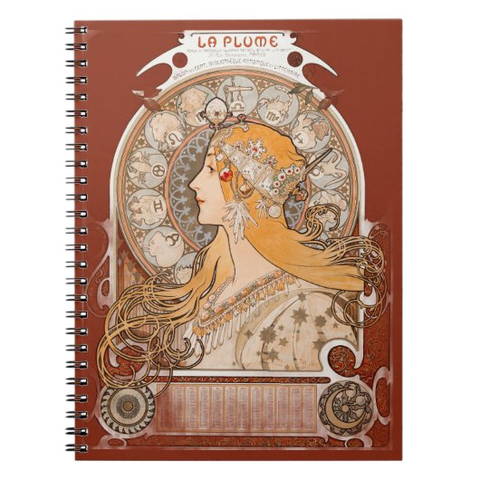 Carnet La Plume Zodiaque – Revue d'Astrologie Céleste (Devant)