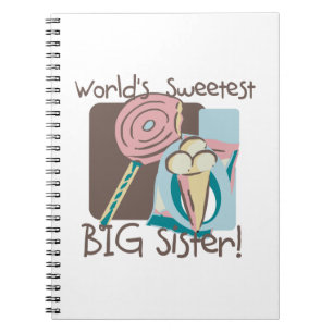 Carnet La plus douce des grandes soeurs du monde