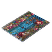 Carnet La porte bleue (Côté gauche)