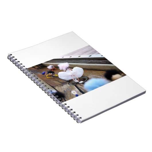 Carnet La poupée de Fubby comme Marilyn Monroe a glissé. (Côté Droit)