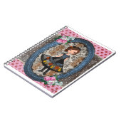 Carnet La poupée en papier violet : un conte de prune et  (Côté gauche)