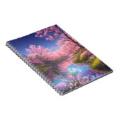 Carnet La présence gracieuse de Sakura Trees (Côté Droit)