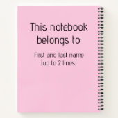 Carnet La préservation numérique est essentielle ! Pers. (Dos)