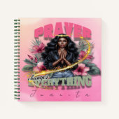 Carnet La Prière Change Tout Inspiration (Devant)