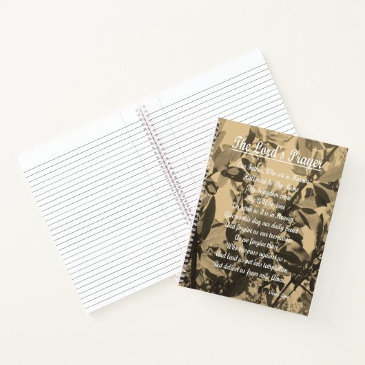 Carnet La prière des seigneurs (Intérieur)