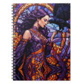 Carnet La princesse et le corbeau (Devant)