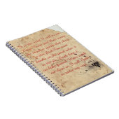 Carnet La prose d'éléments (Côté Droit)