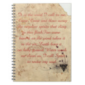 Carnet La prose d'éléments (Devant)