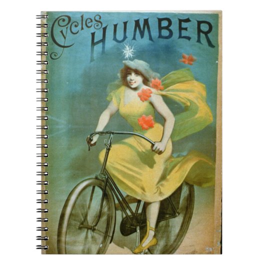 Carnet La publicité pour "Humber fait un cycle" (le litho (Devant)