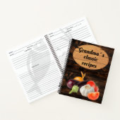 Carnet La recette classique de Grandma (Intérieur)
