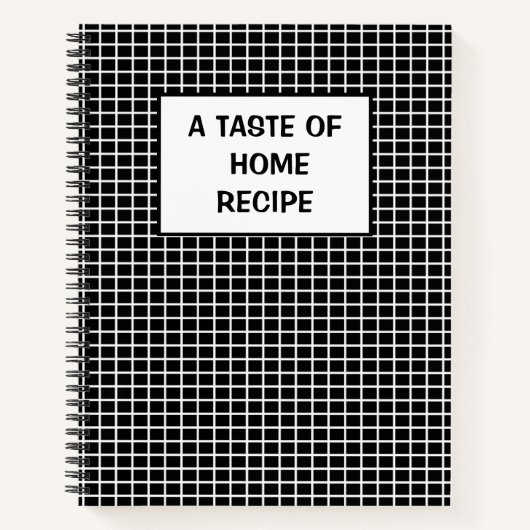 Carnet la recette du goût de la maison (Devant)