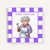 Carnet La recette préférée de la petite grand-mère (Devant)