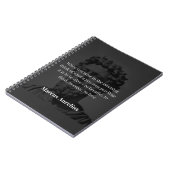 Carnet La réflexion matinale de Marcus Aurelius (Côté gauche)