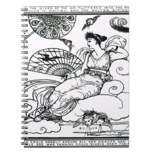 Carnet "La reine de l'air s'est précipitée dans la pièce