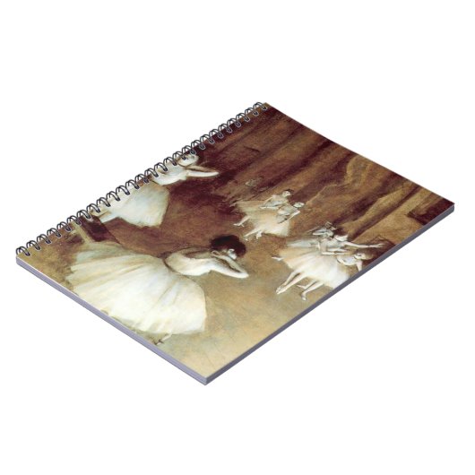 Carnet La répétition de Degas sur scène (Côté gauche)