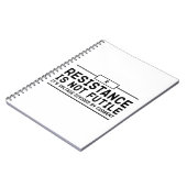 Carnet La résistance n'est pas futile, sa tension divisée (Côté gauche)