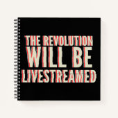 Carnet La révolution sera livestreamed (Devant)
